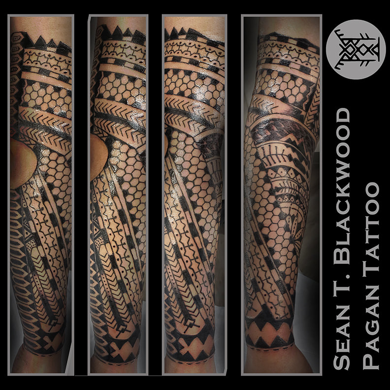 Philippino Batok inspired sleeve. Utilizing traditional Philippines patterns in a modern tribal layout. #batok, #pinay
